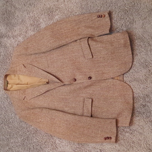 Harris Tweed Scottish Wool Blazer - Picture 1 of 7